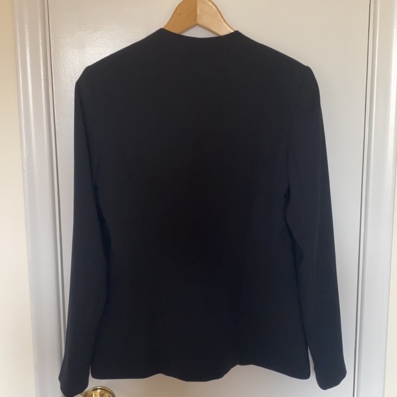 Trouvé black blazer with zipper pockets - Picture 6 of 6